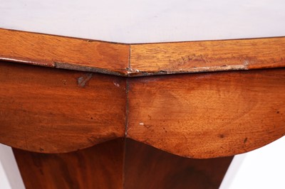 Lot 489 - A Victorian mahogany work table; and other items