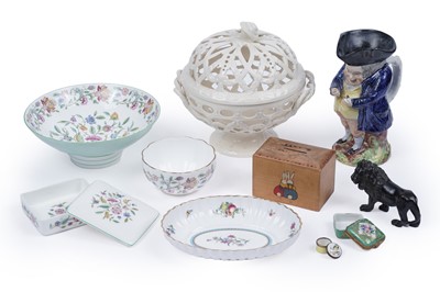 Lot 818 - A selection of ceramics; and other items