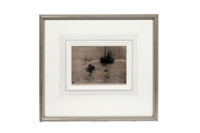 Lot 108 - Frank Henry Mason - Paddle tugs | etching