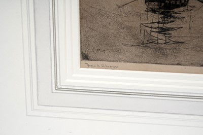 Lot 108 - Frank Henry Mason - Paddle tugs | etching
