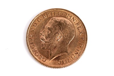 Lot 540 - A George V 1913 gold sovereign