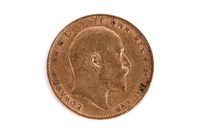 Lot 533 - An Edward VII 1904 gold sovereign