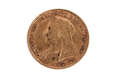 Lot 536 - A Victorian 1896 gold half sovereign