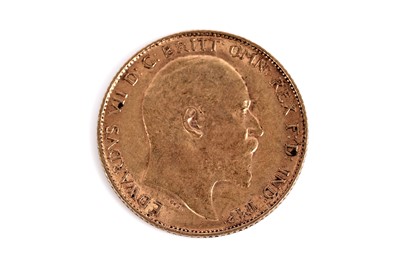Lot 548 - A George V 1910 gold half sovereign