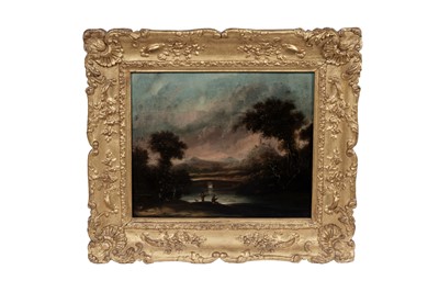 Lot 11 - Attributed to John Wilson Ewbank - Anglers on the Banks of a River | oil