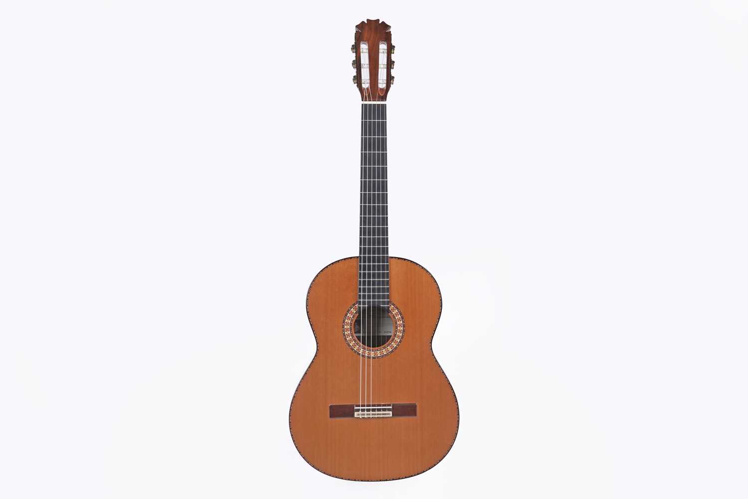 Lot 72 - A Manuel Rodriguez Junior Spanish classical guitar