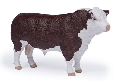 Lot 781 - John Harper Shebeg Pottery, Isle of Man: a study of a Hereford bull