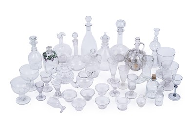 Lot 878 - A collection of 19th Century and later glassware