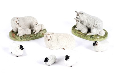 Lot 788 - Shebeg Pottery, Isle of Man: sheep and lambs