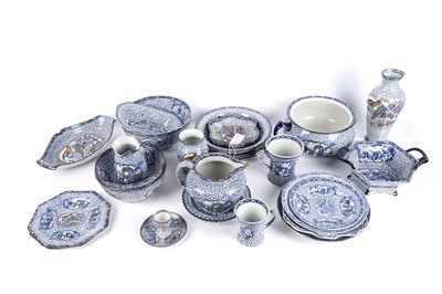 Lot 789 - A selection of Adams ‘Chinese’ pattern wares