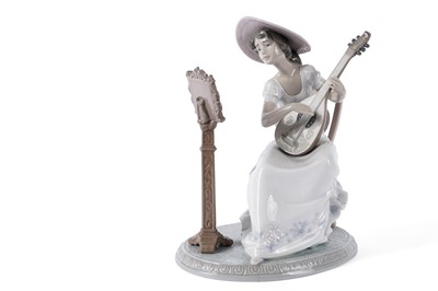 Lot 850 - A Lladro ‘Sweet Song’ figure