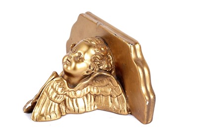 Lot 671 - A 19th Century style gilt plaster wall bracket