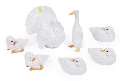 Lot 802 - Shebeg Pottery, Isle of Man: a collection of ceramic figural studies of birds