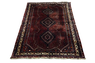 Lot 581 - A Qashqai rug