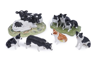 Lot 804 - Shebeg Pottery, Isle of Man: a collection of ceramic figural studies