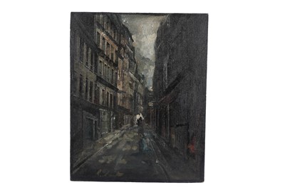 Lot 1077 - Mid 20th Century French School - Paris, France 1945 | oil