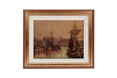 Lot 1104 - Ken Moroney - Boats | oil