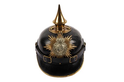 Lot 339 - An Imperial German Saxon Other Ranks Pickelhaube