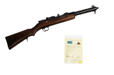 Lot 249 - A deactivated German Steyr MP34 9mm sub machine gun