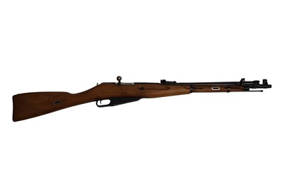 Lot 251 - A deactivated Polish Nagant 7.62mm bolt action rifle