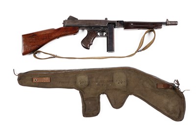 Lot 262 - A deactivated Auto-Ordnance Corporation Thompson .45cal submachine gun