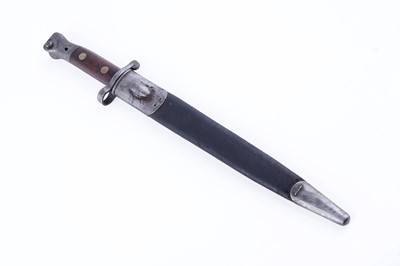 Lot 285 - A British Edward VII 1888 pattern Lee Metford bayonet