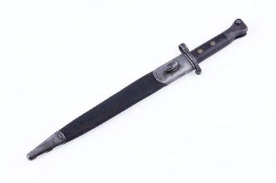 Lot 286 - A British Victorian 1888 pattern Lee Metford bayonet