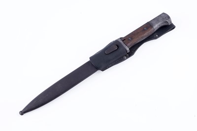 Lot 287 - A German K98 pattern combat bayonet