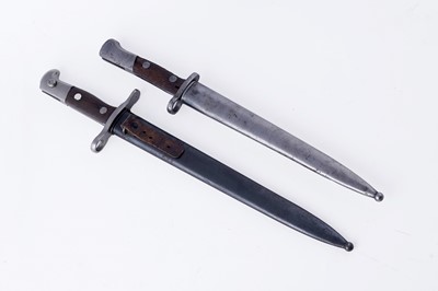 Lot 291 - Two bayonets: one Swiss, the other Yugoslavian