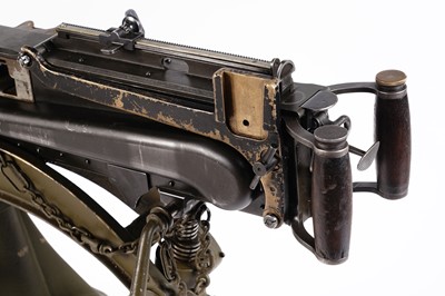 Lot 266 - A deactivated Second World War period Vickers .303 heavy machine gun; and other items