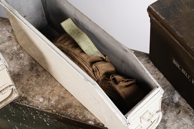 Lot 266 - A deactivated Second World War period Vickers .303 heavy machine gun; and other items
