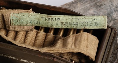 Lot 266 - A deactivated Second World War period Vickers .303 heavy machine gun; and other items