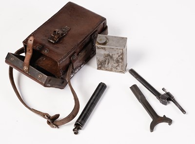 Lot 266 - A deactivated Second World War period Vickers .303 heavy machine gun; and other items