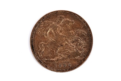 Lot 555 - A Victorian 1900 gold half sovereign