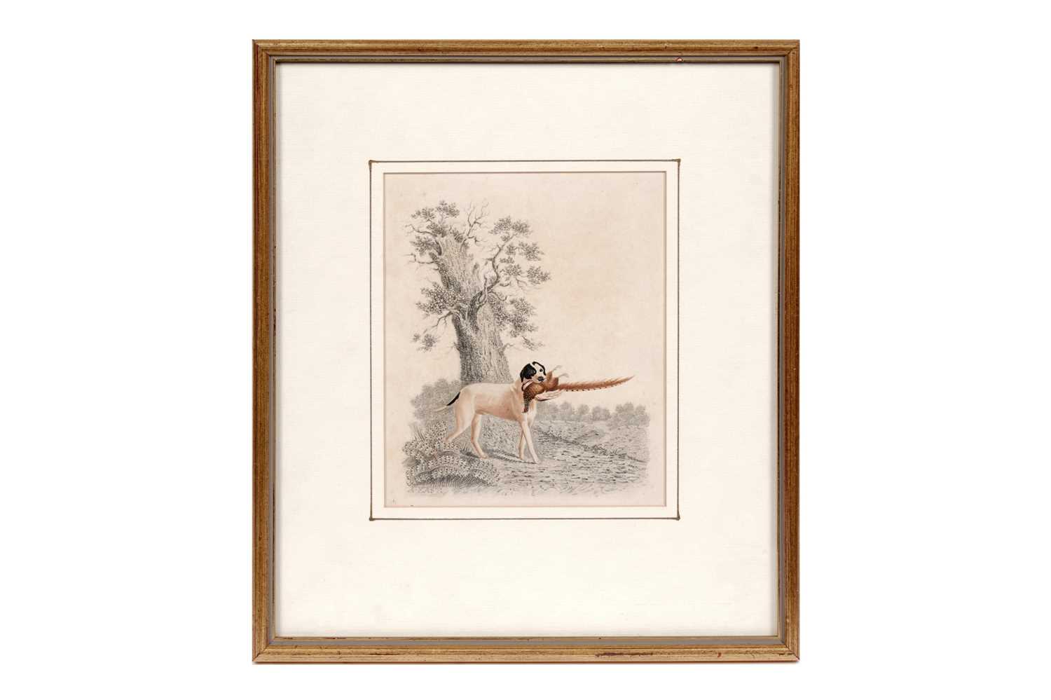 Lot 89 - A. East – Returning the pheasant | mixed media