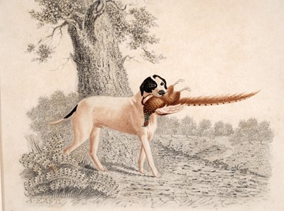 Lot 89 - A. East – Returning the pheasant | mixed media