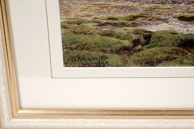 Lot 52 - William Robinson – Fleetwood, from Knott End | watercolour