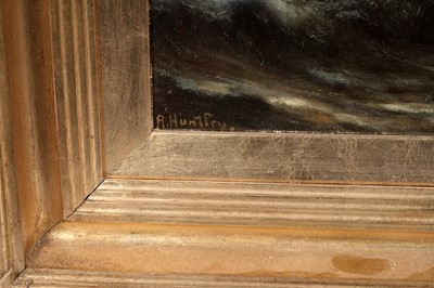Lot 12 - A. Huntley – Caught in the storm | oil