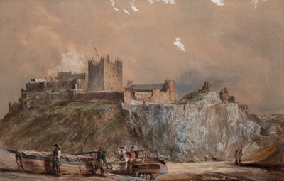 Lot 68 - Edward Hastings – Bamburgh Castle, 1941 | watercolour