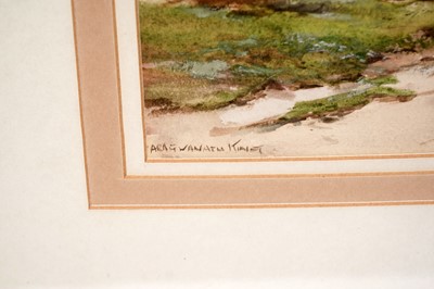 Lot 79 - John Baragwanath King – An afternoon on a Somersetshire moor | watercolour
