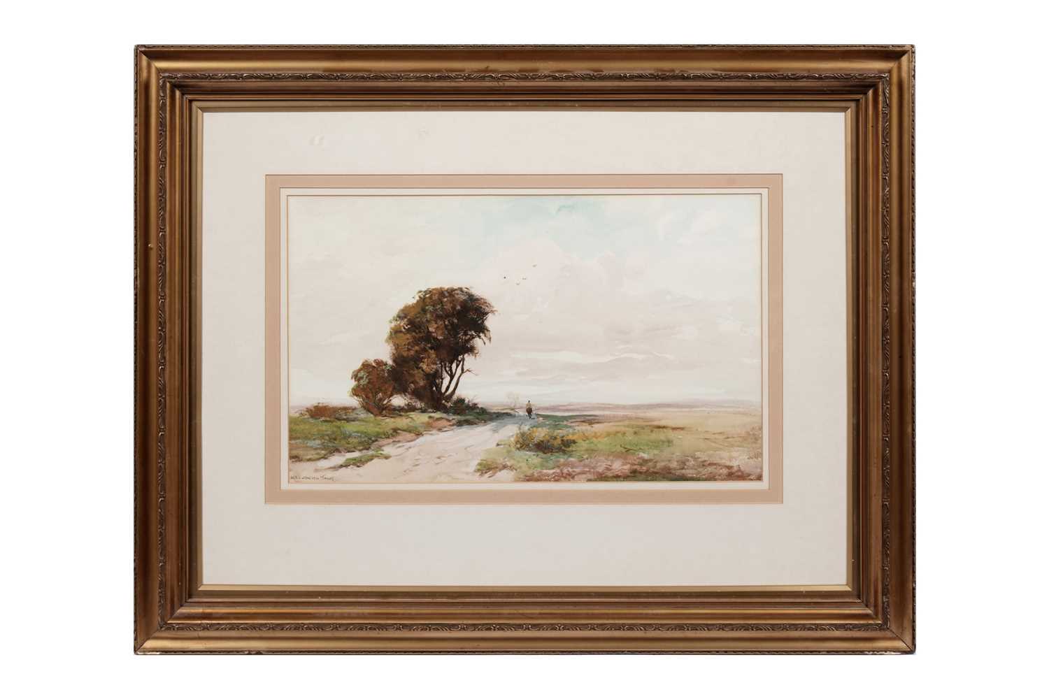 Lot 79 - John Baragwanath King – An afternoon on a Somersetshire moor | watercolour