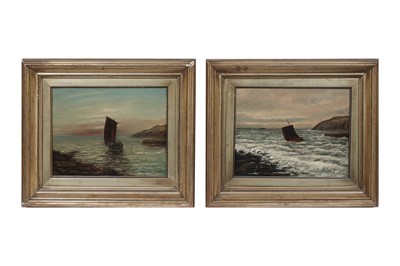 Lot 3 - Bernard Benedict Hemy – “Calm” & “Storm” | oils