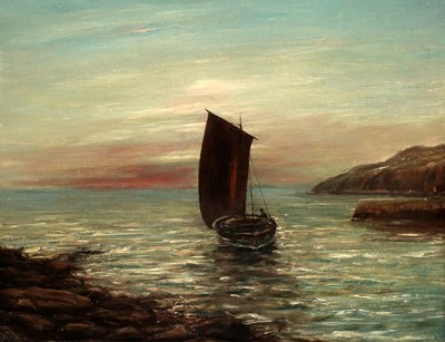 Lot 3 - Bernard Benedict Hemy – “Calm” & “Storm” | oils