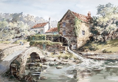Lot 87 - Ronald Lambert Moore – Jesmond Dene Milll | watercolour