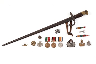 Lot 357 - A selection of Military items