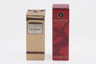 Lot 65 - Remy Martin and Hennessy Cognacs