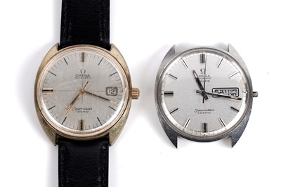 Lot 711 - Omega Seamaster Cosmic: two automatic wristwatchs