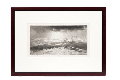 Lot 77 - Norman Ackroyd – Foul Sound | aquatint etching