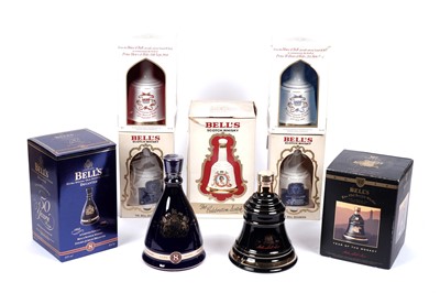 Lot 29 - Seven Bell's Whisky decanters