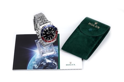 Lot 762 - Rolex Oyster Perpetual GMT-Master: a stainless steel cased automatic wristwatch